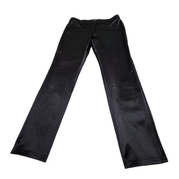 Black Satin Finish Pant - Picture 2 of 15